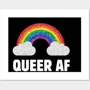 QUEER AF Posters and Art